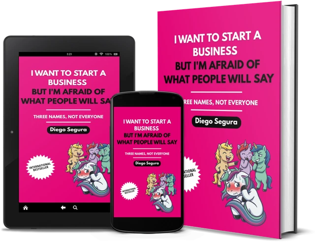 I Want to Start a Business but I'm Afraid of What People Will Say: Three Names, Not Everyone (English edition), as a book, on Kindle and on a phone