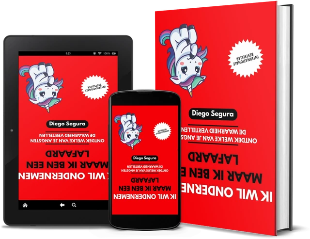 Ik wil ondernemen, maar ik ben een lafaard: Ontdek welke van je angsten de waarheid vertellen (Dutch edition), as a book, on Kindle and on a phone