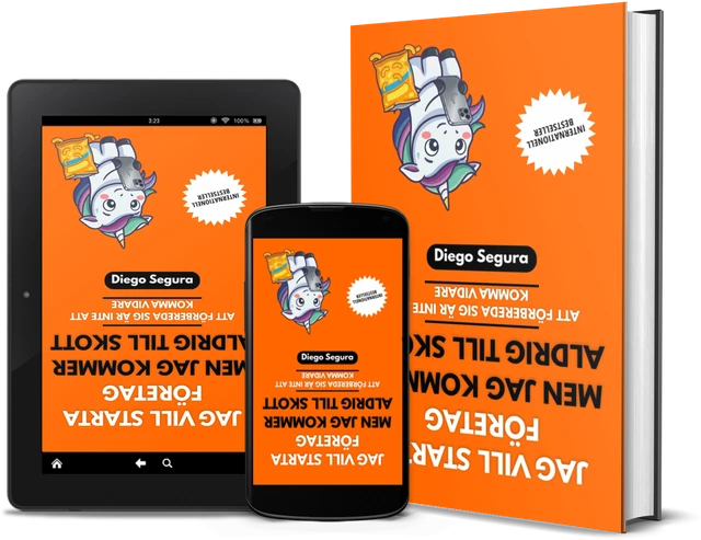 Jag vill starta företag, men jag kommer aldrig till skott: Att förbereda sig är inte att komma vidare (Swedish edition), as a book, on Kindle and on a phone