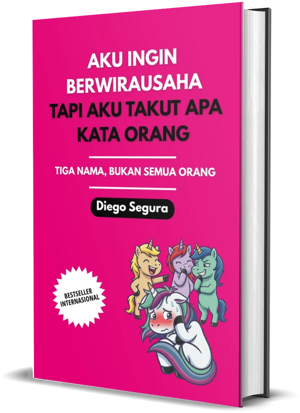 Sampul Aku Ingin Berwirausaha, Tapi Aku Takut Apa Kata Orang: Tiga Nama, Bukan Semua Orang karya Diego Segura
