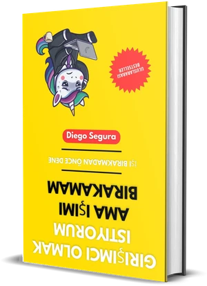 Diego Segura'nın Girişimci olmak istiyorum ama işimi bırakamam kitabının kapağı