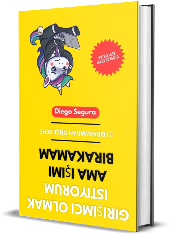 Diego Segura'nın Girişimci olmak istiyorum ama işimi bırakamam: İşi bırakmadan önce dene kitabının kapağı