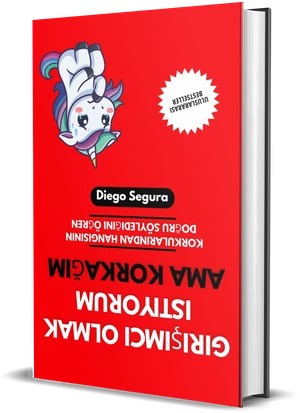 Diego Segura'nın Girişimci olmak istiyorum ama korkağım kitabının kapağı