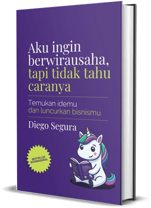 Sampul Aku Ingin Berwirausaha, Tapi Tidak Tahu Caranya karya Diego Segura