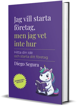 Omslaget till Jag vill starta företag, men jag vet inte hur av Diego Segura