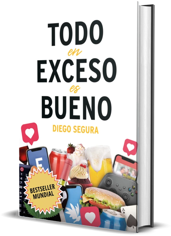 Portada de Todo en exceso es bueno, de Diego Segura