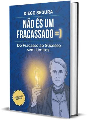 Capa de Não és um Fracassado, de Diego Segura