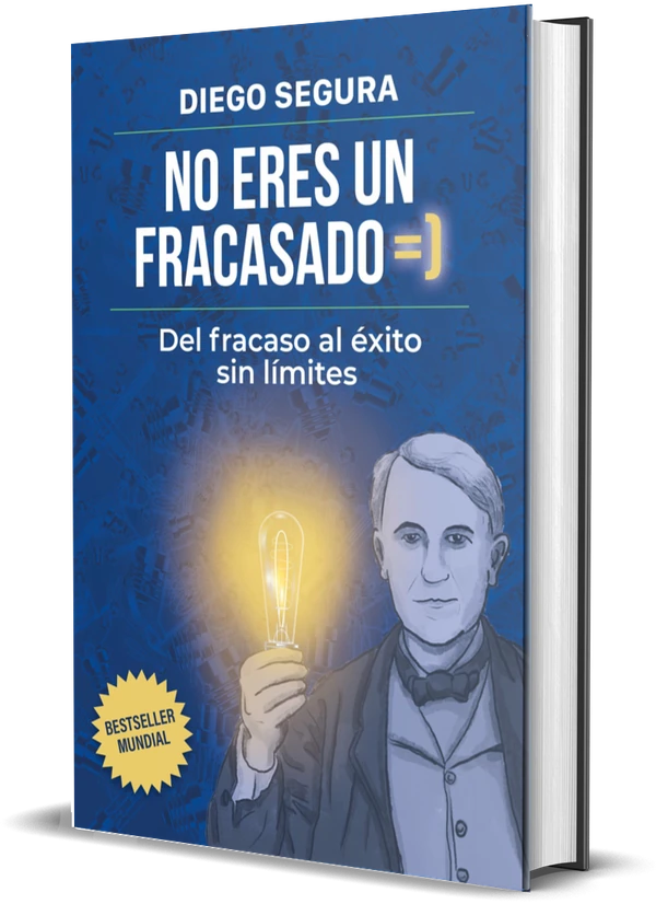 Portada de No eres un fracasado, de Diego Segura