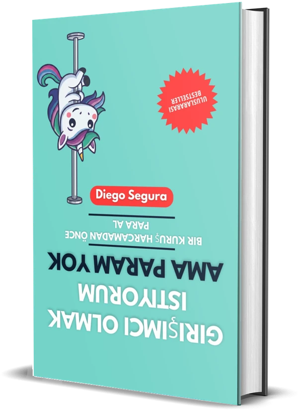 Diego Segura'nın Girişimci olmak istiyorum ama param yok: Bir kuruş harcamadan önce para al kitabının kapağı