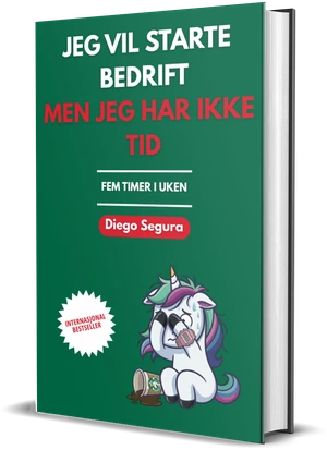 Omslaget til Jeg vil starte bedrift, men jeg har ikke tid av Diego Segura