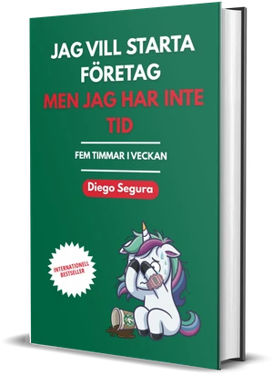 Omslaget till Jag vill starta företag, men jag har inte tid av Diego Segura